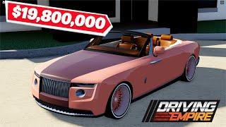 THE ULTIMATE LUXURY ROLLS ROYCE BOAT TAIL in Roblox Driving Empire