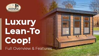 Luxury Chicken Coop by The Hen House Collection | The Modern Lean-to