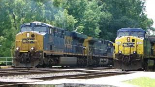 CSX Q438-13 Proceeding @ St. Denis Station