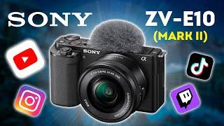 Sony ZV-E10 II. Блогеры, радуйтесь!