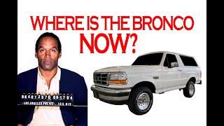 What Ever Happened to OJ Simpson's White Ford Bronco ?  There were Two White Broncos???