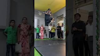 Cheif Guest at Thane Gym️ #ssrushti #calisthenics #street workout #india #trending #motivation