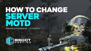 How to Change the Message of the Day on a Squad Server!