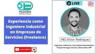 Entrevista a  Ingeniero Industrial  con experiencias  en  empresas de servicios (Freelance-Upwork)