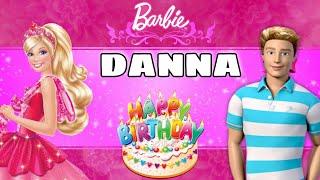 Canción feliz cumpleaños con BARBIE y KEN para DANNA