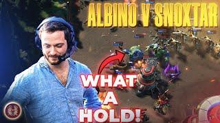 This was an IMPOSSIBLE defense! | Albino v Snoxtar Bo5 (Stormgate)