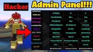 An Admin Panel Abuser In Bedwars!!