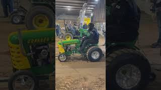 The “Cranked Up Olly” Garden Tractor pulling in Lebanon, MO!