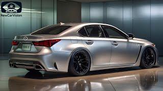 Legendary Sedan Revives! All New 2025 LEXUS GS F Finally Revealed!