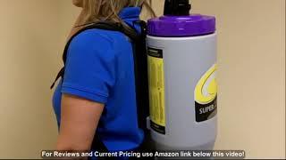 ProTeam Backpack Vacuums, Super CoachVac Commercial Backpack Vacuum Cleaner with HEPA Media Fil