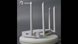 1*2.5G 3*1GE 4 Ports VoIP FTTH XGPON ONU ONT Wifi 6 AX3000 Router Fiber Optical Modem