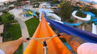 RYAN TAYLOR - FULL SPEED BMX IN A WATERPARK!