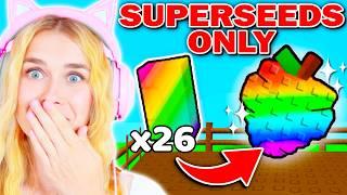 Starting Over With 26 SUPER SEEDS In Grow A Garden.. (Roblox)