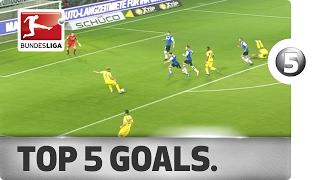 Julian Green’s Maiden Strike, Overhead-Kick Special and More - Top 5 Goals on Matchday 19