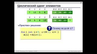 Программирование на С++. Массивы. Алгоритмы обработки массивов (Смирнов В.Е.)