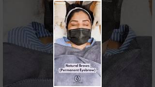 Permanent Eyebrow by Dr.Ashwini @naturalbrowsacademyandbeau4299 #microblading #permanentbrows