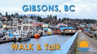 Sunshine Coast VLOG - Gibsons, BC [Walk and Talk - January 2024]