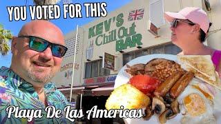 Most Popular Full English Breakfast at KEV’S CHILLOUT BAR that YOU told us to visit!