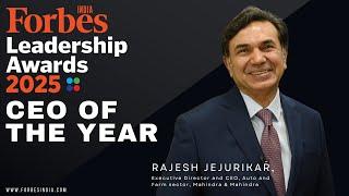 Forbes India Leadership Awards 2025: CEO of the Year Rajesh Jejurikar on M&M's milestones and more