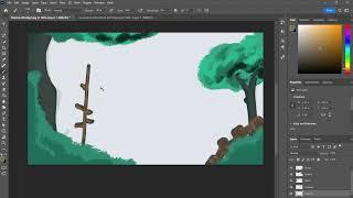 Maiden Background Speed-paint