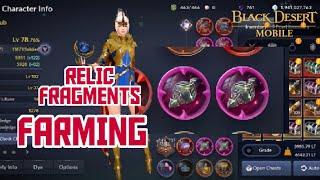 Black Desert Mobile  | Farming Relic Fragments and Lightstone fragments Location