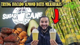 First Time Trying Avacado Almond Dates Milkshake | Sugarcane | Moseley Birmingham | DanishVlogsster