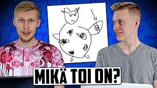 PIIRRÄ JA ARVAA RONI VS MIKLU | Skribbl.io