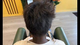 She went somewhere else and her hair was | Work with me in the salon