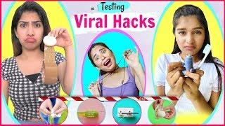 Testing LIFE Saving VIRAL Hacks | Anaysa