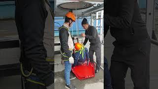 Практика работ на высоте. Безопасные методы и приемы выполнения. #охранатруда #охранатрудаВ