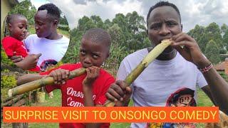 AAAW! ONSONGO COMEDY WELCOMES NICHOLAS KIOKO AT THEIR HOME! TOTAL EXCITEMENT AT THEIR HOME