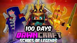 I Survived 100 Days in Dark Souls Minecraft (FULL MOVIE)