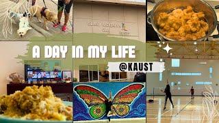 A Productive Day : 5AM morning routine| Badminton| Cooking| KAUST Tour and more