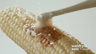 Help Keep Your Smile Healthy Between Dental Visits with Waterpik™ Sonic-Fusion™ (Corn Demo 0:30)