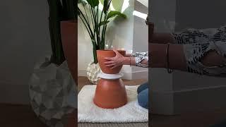 DIY Flower Vase | كيفية صنع إناء زهور رائع