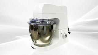 Commercial food Mixer,7 Quarts Silver Heavy-Duty for Restaurant/Bakery /Tea Shop/Coffee Shop HLB-7