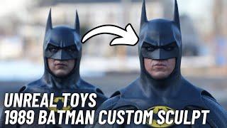 UNREAL TOYS 1989 BATMAN HOT TOYS CUSTOM SCULPT