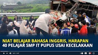 Niat Belajar Bahasa Inggris, Harapan 40 Pelajar SMP IT Darul Quran Bogor Pupus Usai Kecelakaan