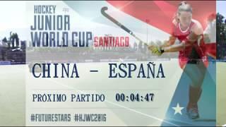 CHINA - ESPAÑA (HOCKEY MUNDIAL JUNIOR)