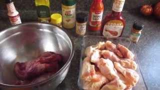 Café Papi: Skirt Steak and Adobo Grilled Chicken Wings Recipe