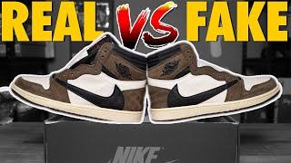 Travis Scott 1 High Mocha | Fake vs Real | The Only Guide you'll Ever Need