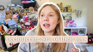 why I got rid of all my kid’s toys  | toy declutter motivation *The Declutter Project*