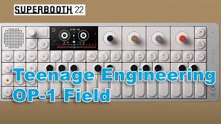 Teenage Engineering OP-1 Field at Superbooth 2022