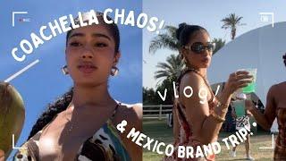 I WENT TO COACHELLA TWICE & MEXICO BRAND TRIP!—CRAZY LIFE VLOG