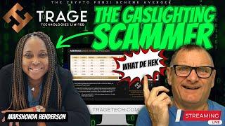 Marshonda Henderson Gaslights ZOOM Victims into Trage Technologies Arbitrage Trading Investment Scam