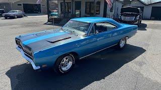 Test Drive 1969 Plymouth Road Runner Big Block 400 4 Speed SOLD $41,900 Maple Motors #2523