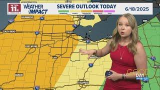 ALERT DAY: Storms expected Wednesday evening after muggy morning | WTOL 11 Weather