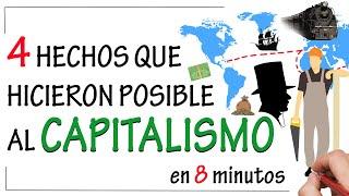 4 Hechos Históricos que hicieron posible al CAPITALISMO | Historia del CAPITALISMO - Resumen.