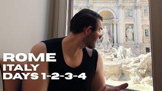 Vlog : Rome / Secret Photo Spots,Hanging With My Local Friend , Touristic Places, Italian Cuisine...