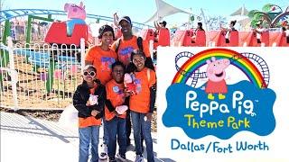 Peppa Pig Theme Park Dallas Fort Worth Texas!! Full Tour!!